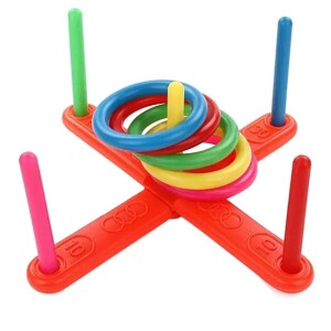 Plastic Toss Ring Game Set