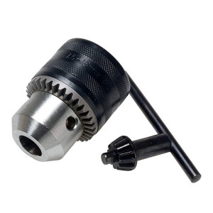 13mm Drill Chuck With Key Black/Silver