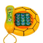 Highly Pigmented Paint Phone Learning Musical Set For Kids, Yellow/Blue/Green