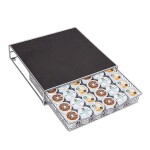 Coffee Capsule Storage Box Pod Black 1.89kg