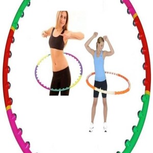 Sunlin Fitness Ring, Magnetic Massage Weighted Hula Hoop, (3015)