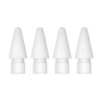 4-Piece Stylus Pencil Tips Set For Apple White