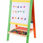Adjustable Wooden Creative Compact Size Light Weight Drawing And Writing Board 65.5x36.5cm