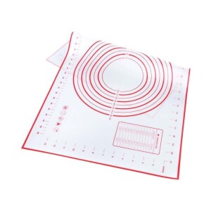 Silicone Baking Mat White/Red 60x40centimeter