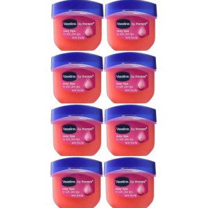 Pack Of 8 Lip Therapy Balm Red