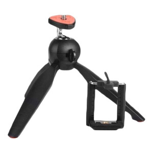 Mini Tripod Mount Stand For Digital Camera, iPhone And Samsung Black