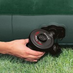 Quick Fill Battery Air Pump With 3 Nozzle Black