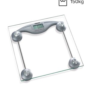 Electronic Personal Scale NBS396 Glass/Silver
