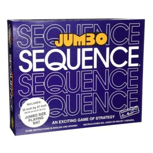 Jumbo Sequence Board With Card Game