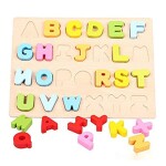 Wooden Alphabets Learning Toy