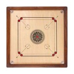 19 Piece Creative Non- Toxic Wooden Carrom Board Coin With High-Quality Material