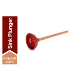 Sink Plunger Red/Brown Red/Brown 0.43x0.07x0.17meter