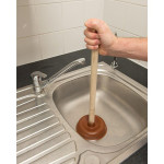 Sink Plunger Red/Brown Red/Brown 0.43x0.07x0.17meter