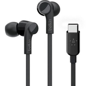 USB C-Type In-Ear Wired Headphone Black