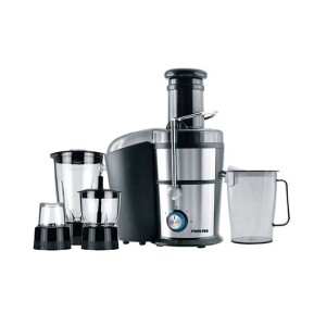 4 In 1 Multi Function Juicer With Glass Jar 1.1 L 1000 W NFP881G Black