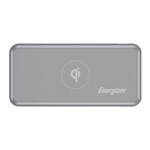 10000 mAh Ultimate QI Wireless Power Bank, Dual Ouputs, USB-C Power Delivery 3.0 Output for iPhone/ iPad, 18W Smart USB-A Fast charging 18W Grey
