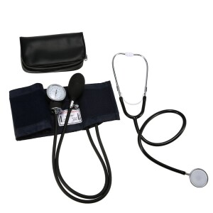 Upper Arm Blood Pressure Stethoscope With Zipper Bag
