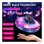 Flying Spinner Ufo Intelligent Hand Operated Drone For Kids With Led Lighting