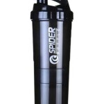 Protein Powder Shake Bottle Mixing Bottle Sports Fitness Kettle Protein Shaker Sports Water Bottle Blue