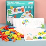 52-Piece See And Spell Learning Baby Toys