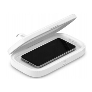 10W Fast Wireless Charging With UV Sanitizer White