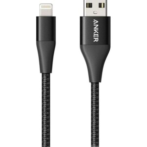 USB Cable With Lighting Connector Black