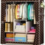 Clothes Storage Organizer Multicolour 106x45x158cm