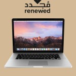 Renewed - Macbook Pro A1398 (2015) With 15.4-Inch Display, Intel Core i7 Processor/4th Gen/16GB RAM/256GB SSD/Intel 5200 Pro Graphics Silver