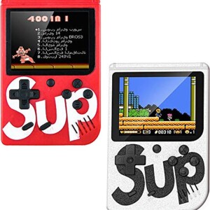 2-Pieces Sup Portable Mini Handheld Game Console