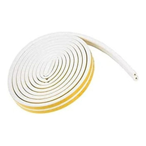Soundproof Self Adhesive Foam Strip For Window And Door White/Gold 5meter