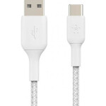 Boostcharge Braided Usb C To A Cable White