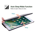 360 Degree Rotating Smart Protective Stand Cover With Auto Sleep/Wake For Apple iPad 10.2/10.5 inch 2019/2020/2021 Tablet Black
