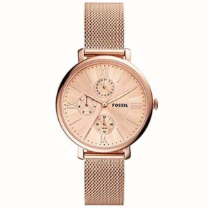 Women's Jacqueline Stainless Steel Analog Wrist Watch ES5098 - 38 mm - Pink