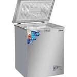 Single Door Chest Freezer-Net 98 L/Gross 150 L 150 L 40 kW NCF150N7S Silver