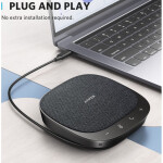 PowerConf S330 Speakerphone Conference Microphone USB Plug With 4 Microphones Black