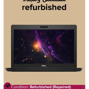 Refurbished - Latitude 5280 (2017) Laptop With 12.5-Inch Display, Intel Core i5 Processor/7th Gen/8GB RAM/500GB HDD/Intel HD Graphics Black English Black