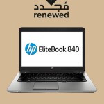 Renewed - Elitebook 840 G3 Laptop With 14-Inch Display,Intel Dual-Core i5 Processor/8GB RAM/512GB SDD/520MB 520MB Intel UHD Graphics/Window 10 Black