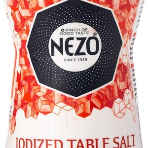 NEZO Fine Table Salt, Red, 600 gm,