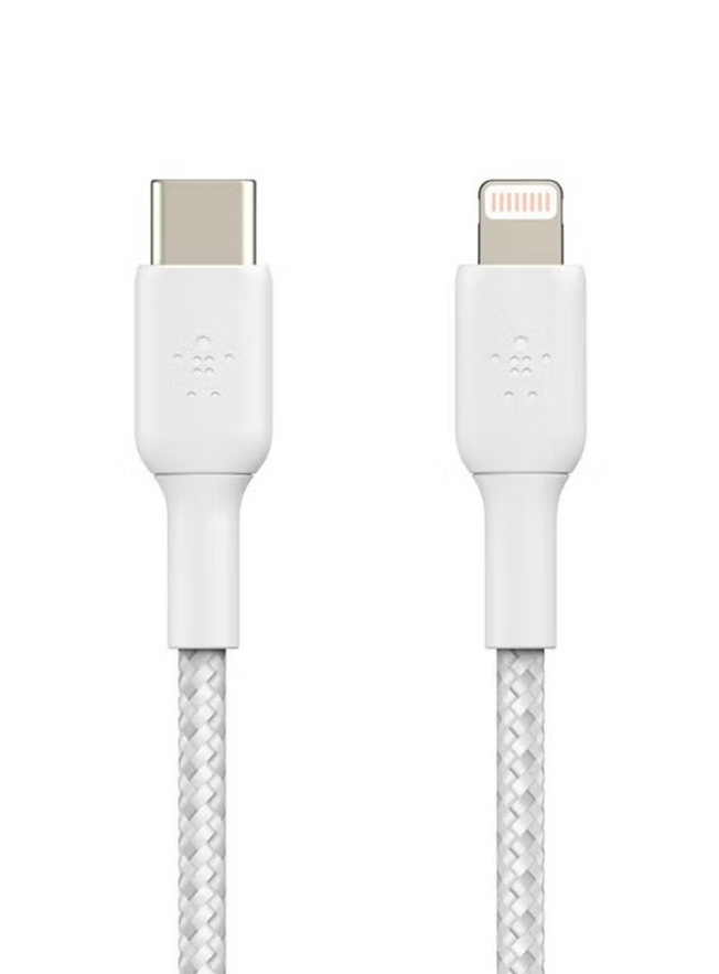 Boost Charge USB-C With Lightning Connector 2m White