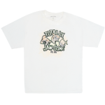 Del Sol Basamat Color Boy's T-shirts Totally Jaws Me  Tee White