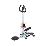 3 in1 Multi Function Stepper with Twister, Handle and Dumbbell Stepper for Exercise | CRT-1806D