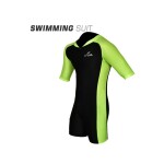 Spall Swimming Suit Protection One Piece Short Sleevees Adult Size