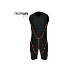 Men Triathlon Tri Suit Compression Running Swimming Cycling Skin Tight Padded