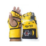 SPALL MMA Gloves Boxing Gloves for Men Women PU Art Leather More Padding Fingerless Punching Bag Gloves for Kickboxing, Sparring, Muay Thai and Heavy Bag