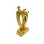 Karate Trophy electroplating crafts