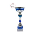 Trophy Set Of 3- Resin Decoration Crafts Ornaments Multicolour 32cm